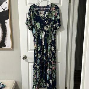 NWOT floral maxi